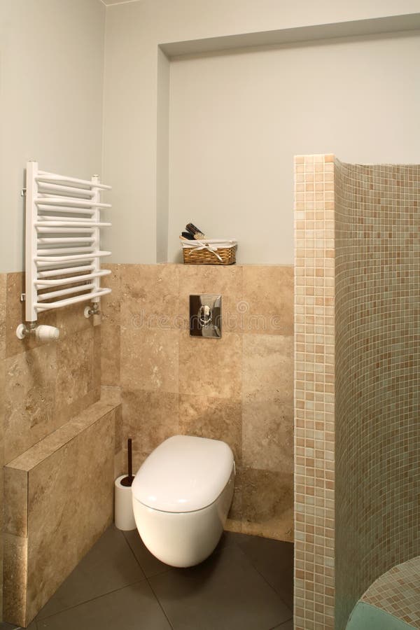 Toilet corner stock image. Image of bathroom, wall, neat 4421711