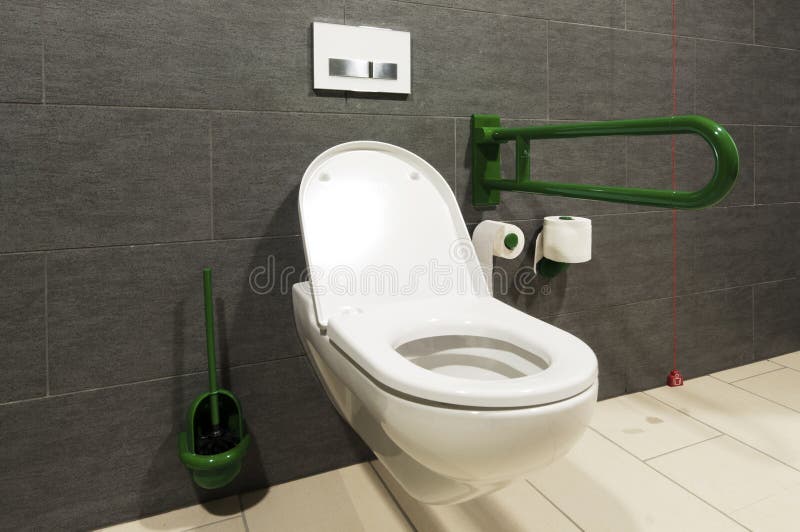 Toilet for Handicapped People Stock Image Image of impairment