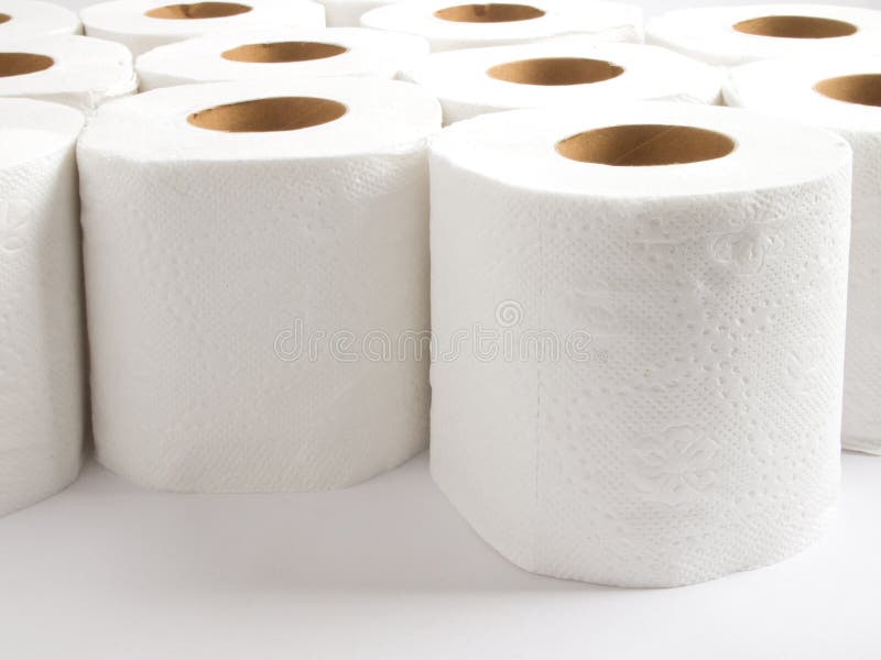 Toilet paper stock photo. Image of bathroom, restroom 19858782