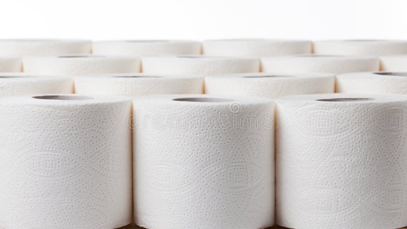 Toilet paper background stock image. Image of domestic - 191295397
