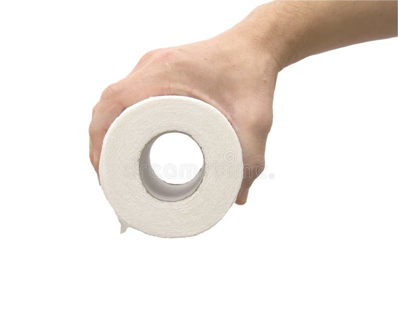 Out of toilet paper stock image. Image of metaphor 7743851