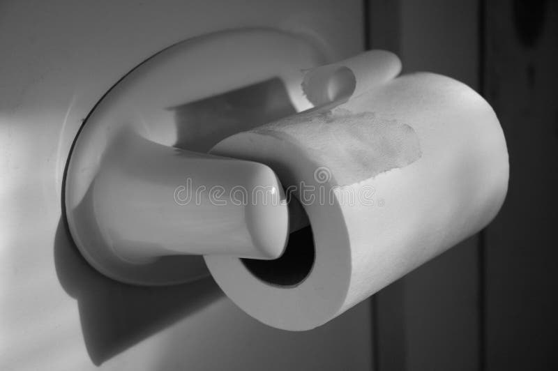 Toilet Paper Roll stock image. Image of tissue, curl, roll 79277