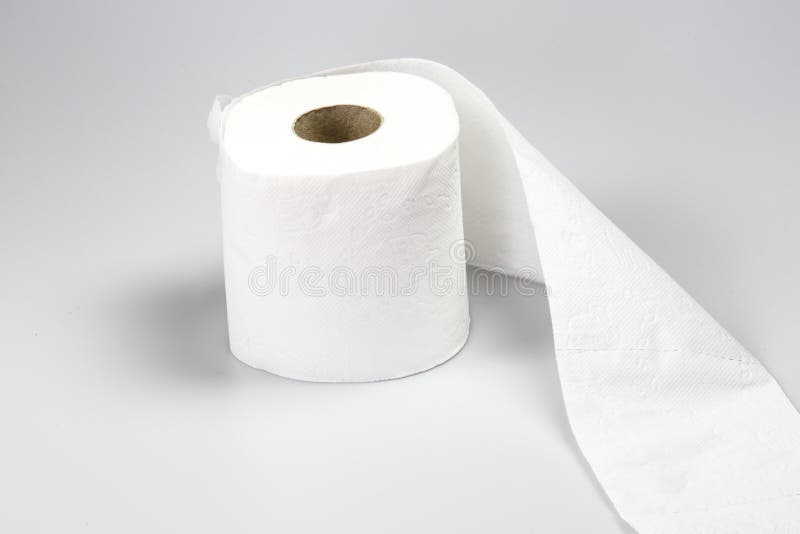 Toilet Paper Swoosh Banner stock illustration. Illustration of restroom