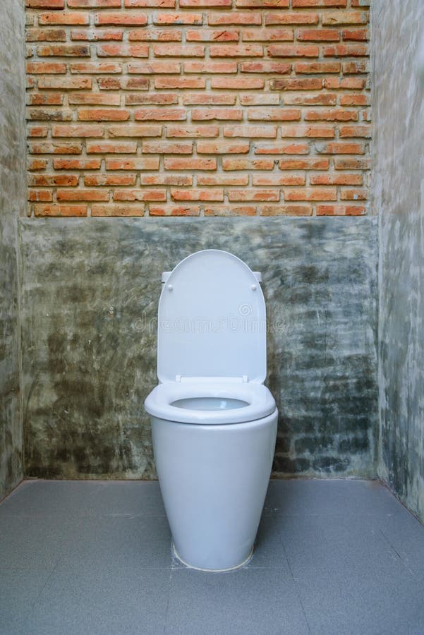 Toilet seat decoration in bathroom interior stock photography Toilet seat decoration in bathroom interior stock photography