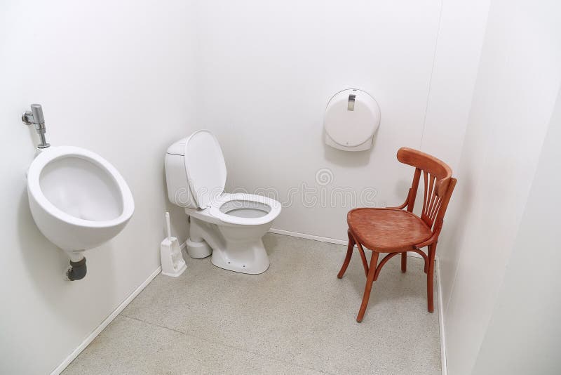 Toilet seat open stock photo. Image of hotel, plain 142361030