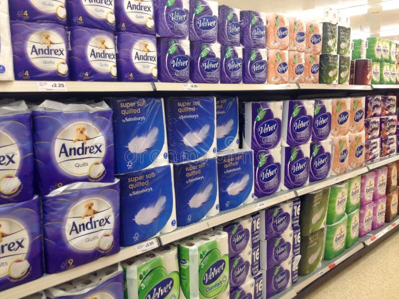 Toilet Tissue or Paper for Sale in a Store. Editorial Photography - Image  of superstore, toilet: 54142032