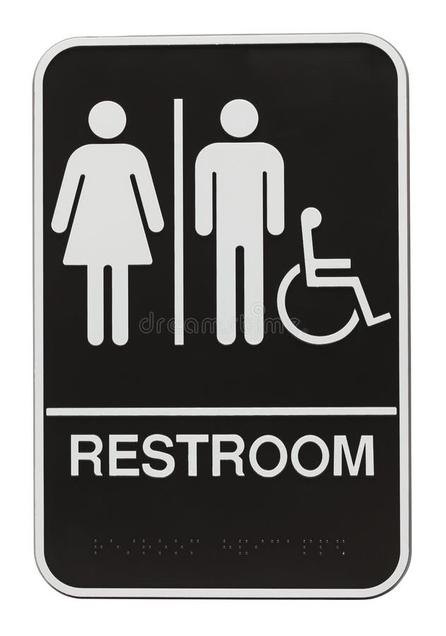 Toiletten-Zeichen stockfoto Toiletten-Zeichen stockfoto