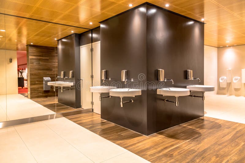 Toilettes de conception moderne images libres de droits Toilettes de conception moderne images libres de droits