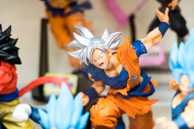 TOY MEXICAN ACTION FIGURE DRAGON BALL GOKU ULTRA INSTINTO