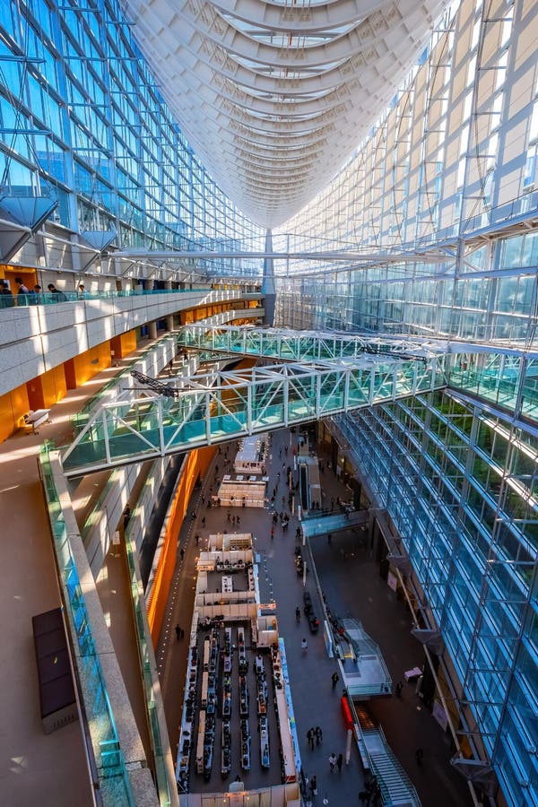 Tokyo International Forum a Multipurpose Exhibition Center in Tokyo