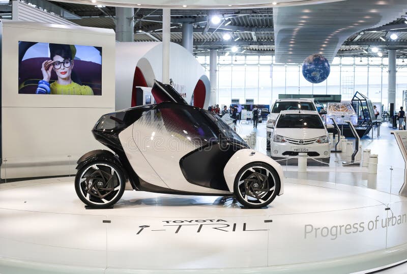 TOKYO, JAPAN - JULY 10, 2017: TOYOTA Concept cars I-TRIL, motor show