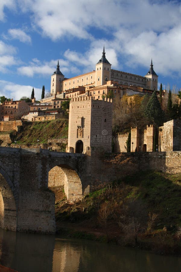 Toledo in Spanje royalty-vrije stock afbeeldingen Toledo in Spanje royalty-vrije stock afbeeldingen