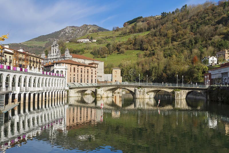 Tolosa town in Gipuzkoa province, Spain