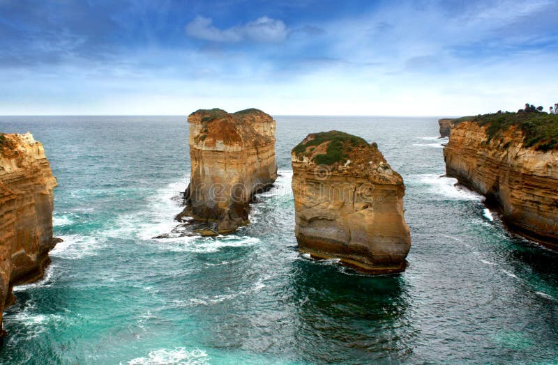 Twelve apostles, Great Ocean road, Victoria, Australia. Twelve apostles, Great Ocean road, Victoria, Australia