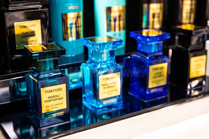 Tom Ford Fragrance, Perfume on the Shop Display for Sale, Thomas Carlyle  Ford is American Fashion Designer Editorial Stock Photo - Image of beauty,  aroma: 175657533