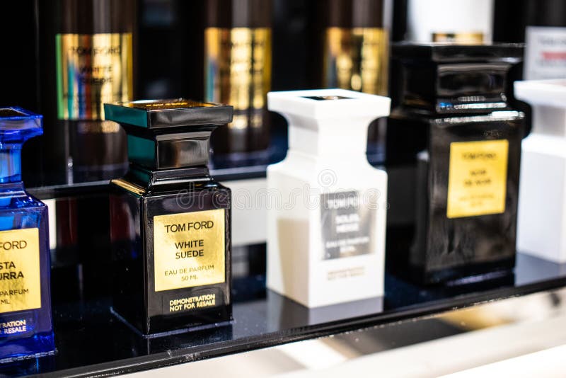 Tom Ford Fragrance, Perfume on the Shop Display for Sale, Thomas Carlyle  Ford is American Fashion Designer Editorial Stock Image - Image of bottle,  belgium: 175657554