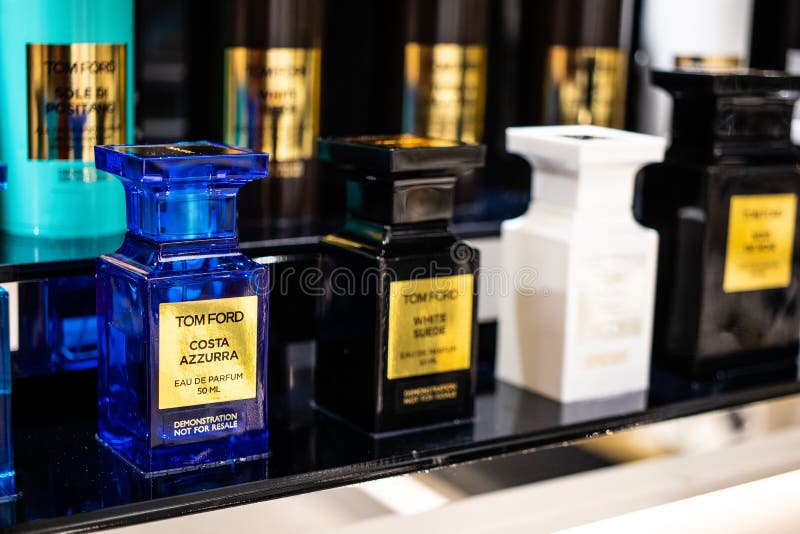 Tom Ford Fragrance, Perfume on the Shop Display for Sale, Thomas Carlyle  Ford is American Fashion Designer Editorial Photo - Image of ford, brand:  175657566