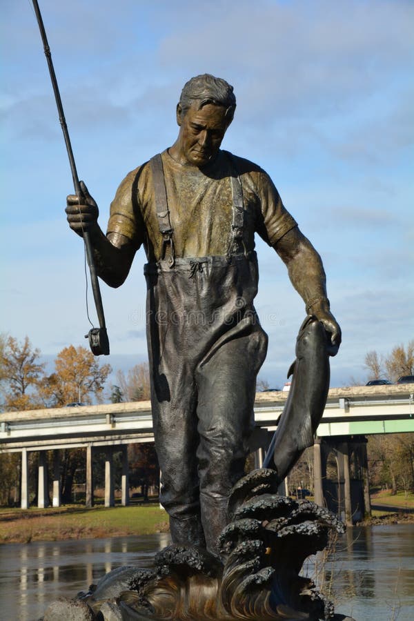 Tom McCall Memorial in Riverfront Park, Salem, Oregon Editorial Stock Image Image of bronze