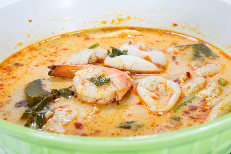 Tom yum goong stock image. Image of soup, culture, gourmet - 42971009