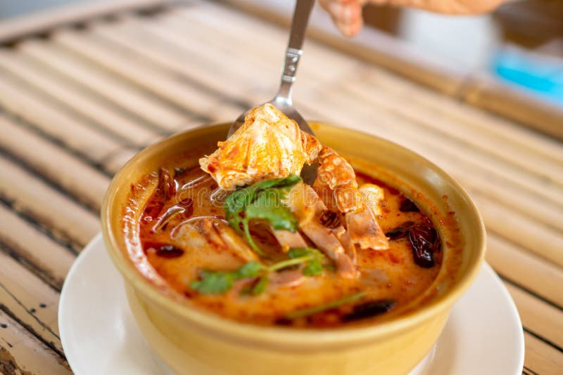 Tom-yum Mischmeeresfrüchte, würzige Mischmeeresfrüchte lizenzfreies stockbild Tom-yum Mischmeeresfrüchte, würzige Mischmeeresfrüchte lizenzfreies stockbild