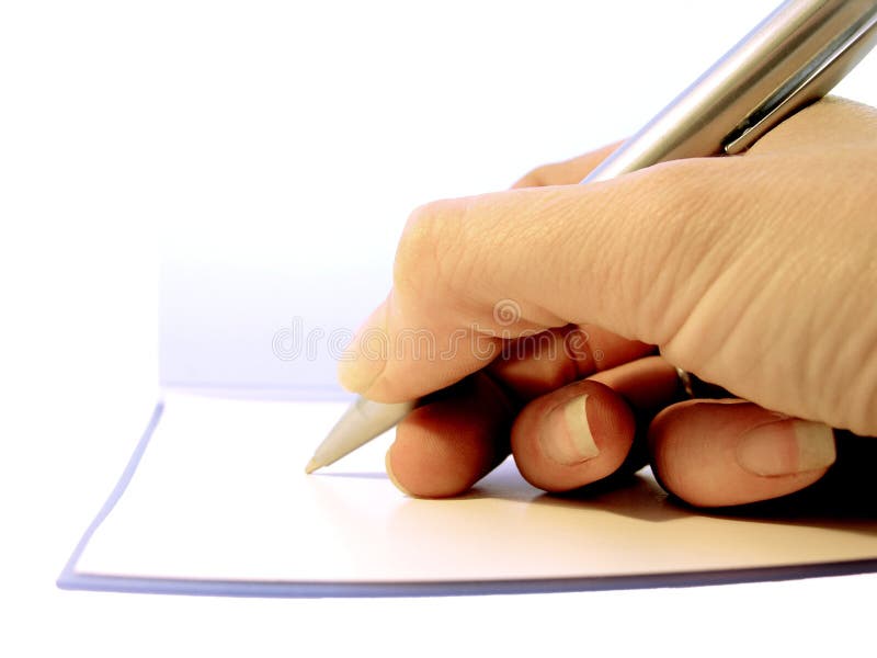 Tomar notas foto de archivo libre de regalías Tomar notas foto de archivo libre de regalías