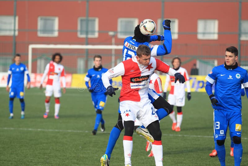 Tomas Necid - Slavia Prague Vs. Viktoria Plzen Editorial Stock Photo -  Image of pitch, ball: 40018478