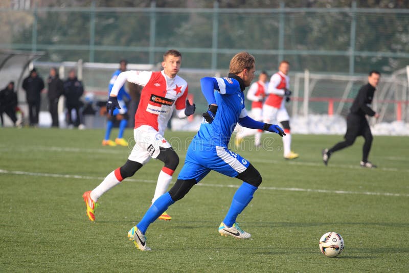 Tomas Necid - Slavia Prague Vs. Viktoria Plzen Editorial Stock Photo -  Image of pitch, ball: 40018478