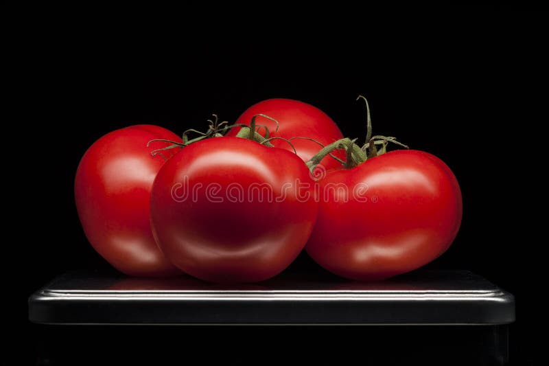 Tomate, vegetal, tabuleiro, comida, vermelho imagens de stock