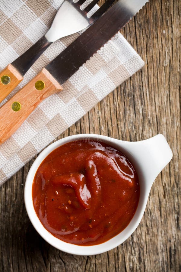 TomatenBarbecue-Soße lizenzfreies stockbild TomatenBarbecue-Soße lizenzfreies stockbild