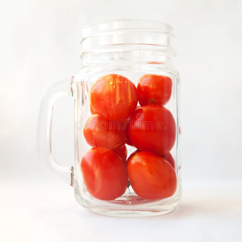 Viel Tomate im Glas stockbild. Bild von tomate, nahrung - 67281227
