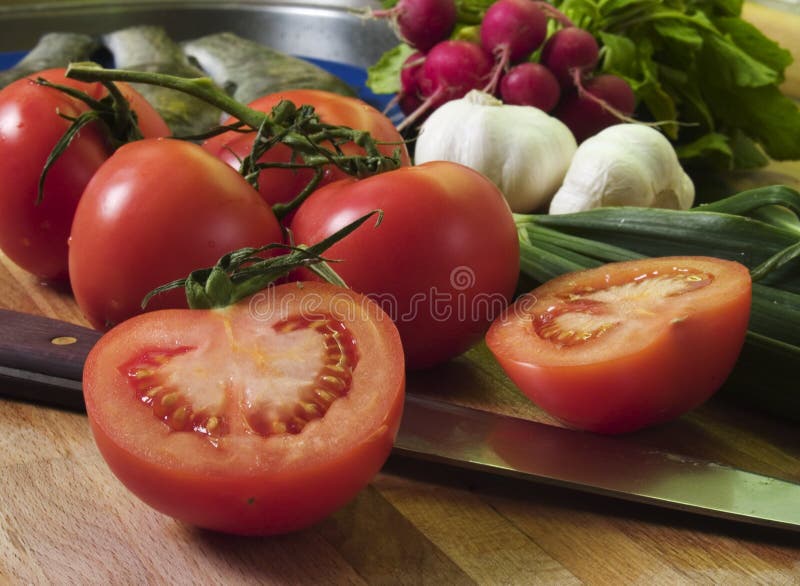 Tomates 4 fotos de stock
