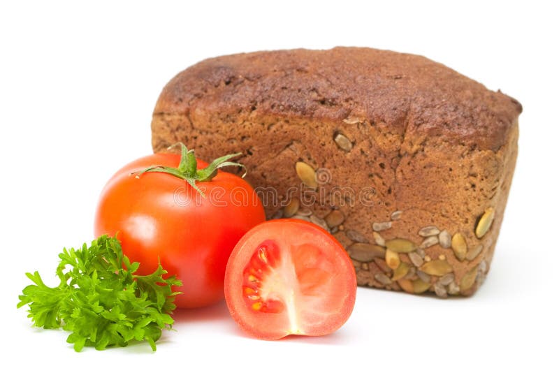 Tomato with bread