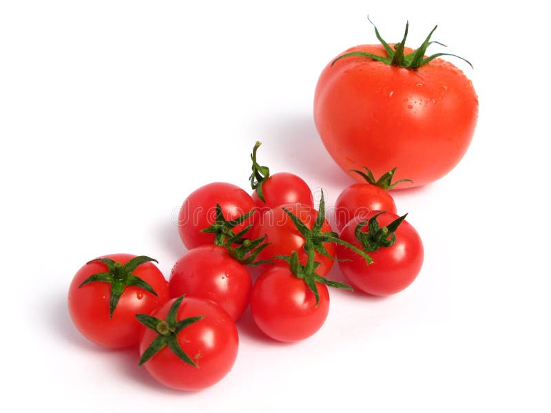 Tomato and cherry tomatoes