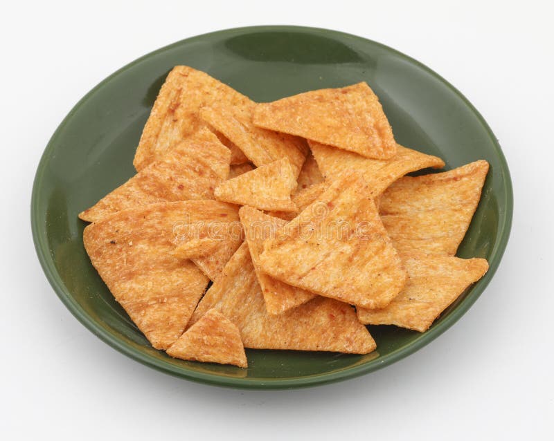 Tomato chips stock image. Image of powder, background 91600609