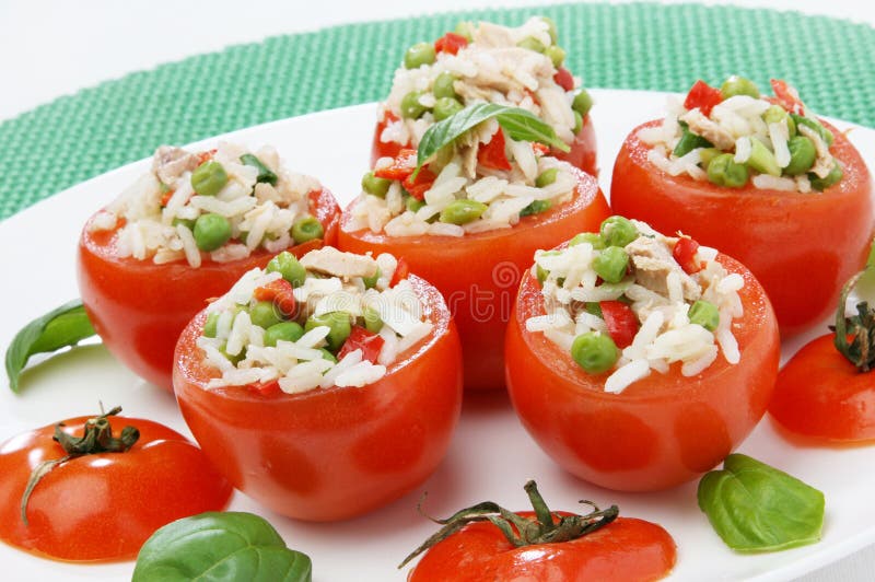 Rice salad with tuna stock image. Image of napkin, carrot 14790625