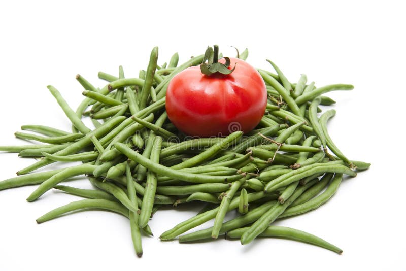 Tomato and green beans