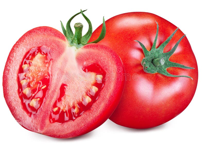 Tomato cut in half stock photo. Image of supper, plant 554390