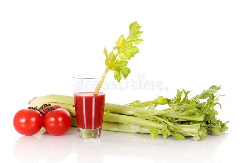 Tomato juice celery