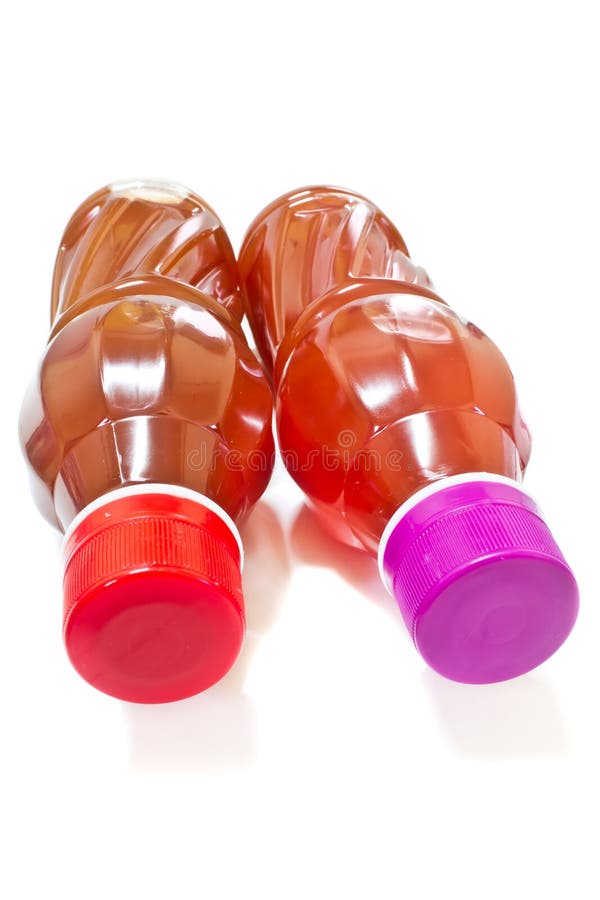 Tomato Juice in Plastic Bottle Stock Image Image of drink