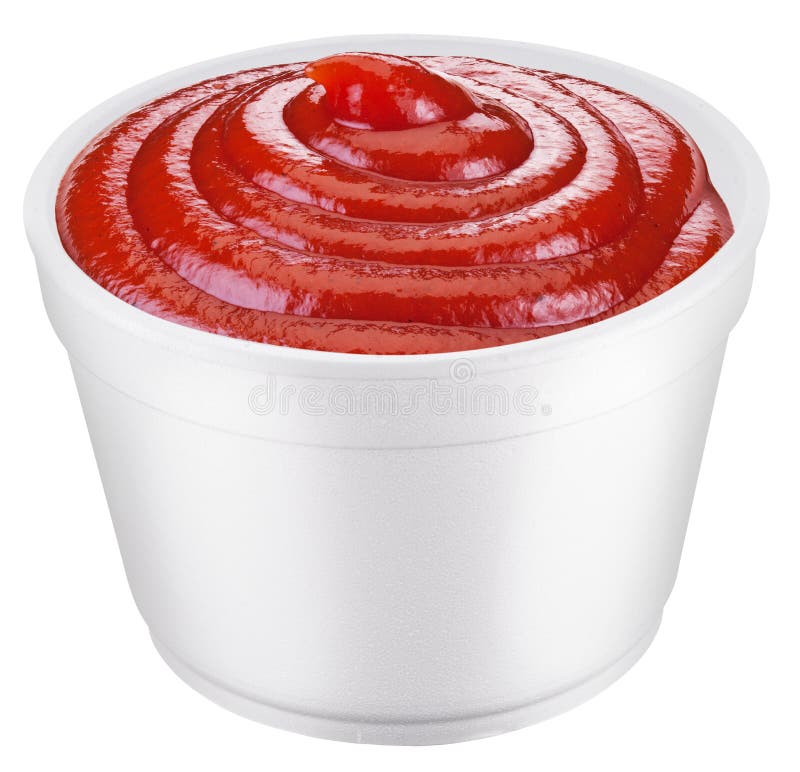 Tomato Ketchup in the Small Bowl. Stock Image Image of sauce, isolated 56906473
