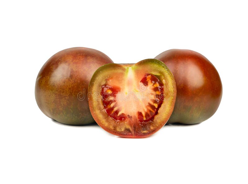 Whole And Sliced Kumato Tomatoes Stock Image Image of agriculture
