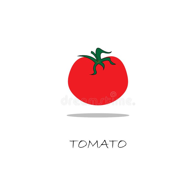 Tomato logo stock vector. Illustration of vegan, design 194092959