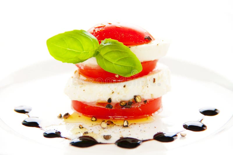 Tomato and mozzarella