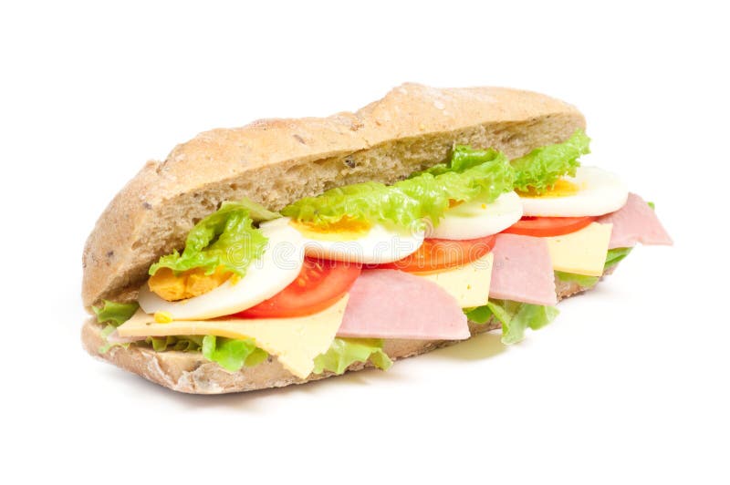 Tomato, Salami and Cheese Sandwich Stock Photo Image of grilled