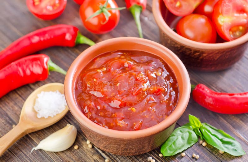Tomato sauce stock photo. Image of flavor, heap, edible 42338090