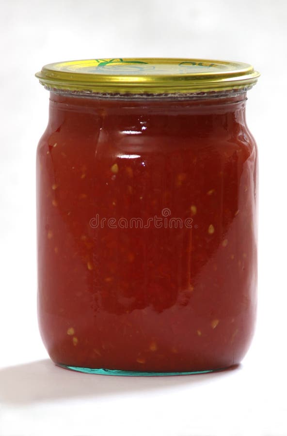 Tomato sauce jar