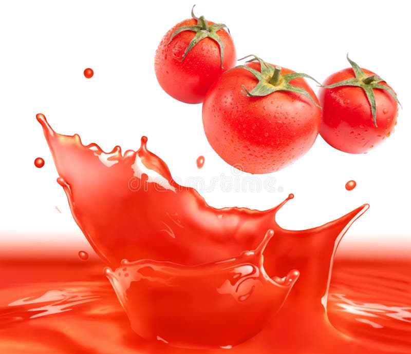 Tomato sauce splash