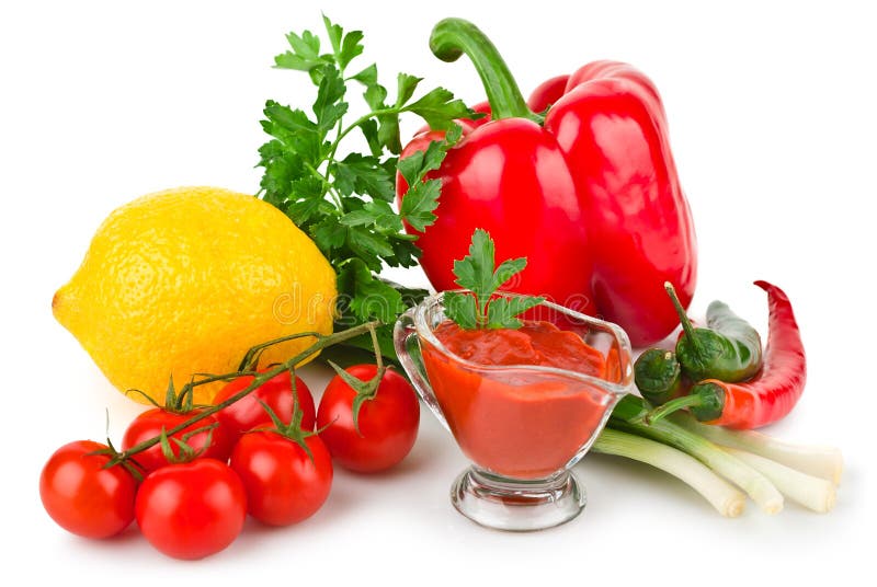 Tomato Sauce with Vegetables Stock Photo Image of parsley, juice