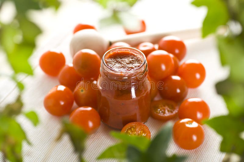 Tomatoes and ketchup