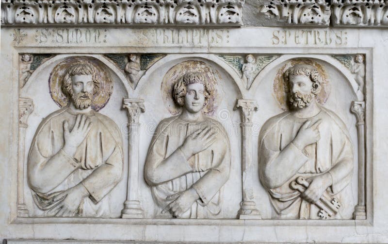 Tomb Artifact (Campo Santo - Pisa) royalty free stock images Tomb Artifact (Campo Santo - Pisa) royalty free stock images